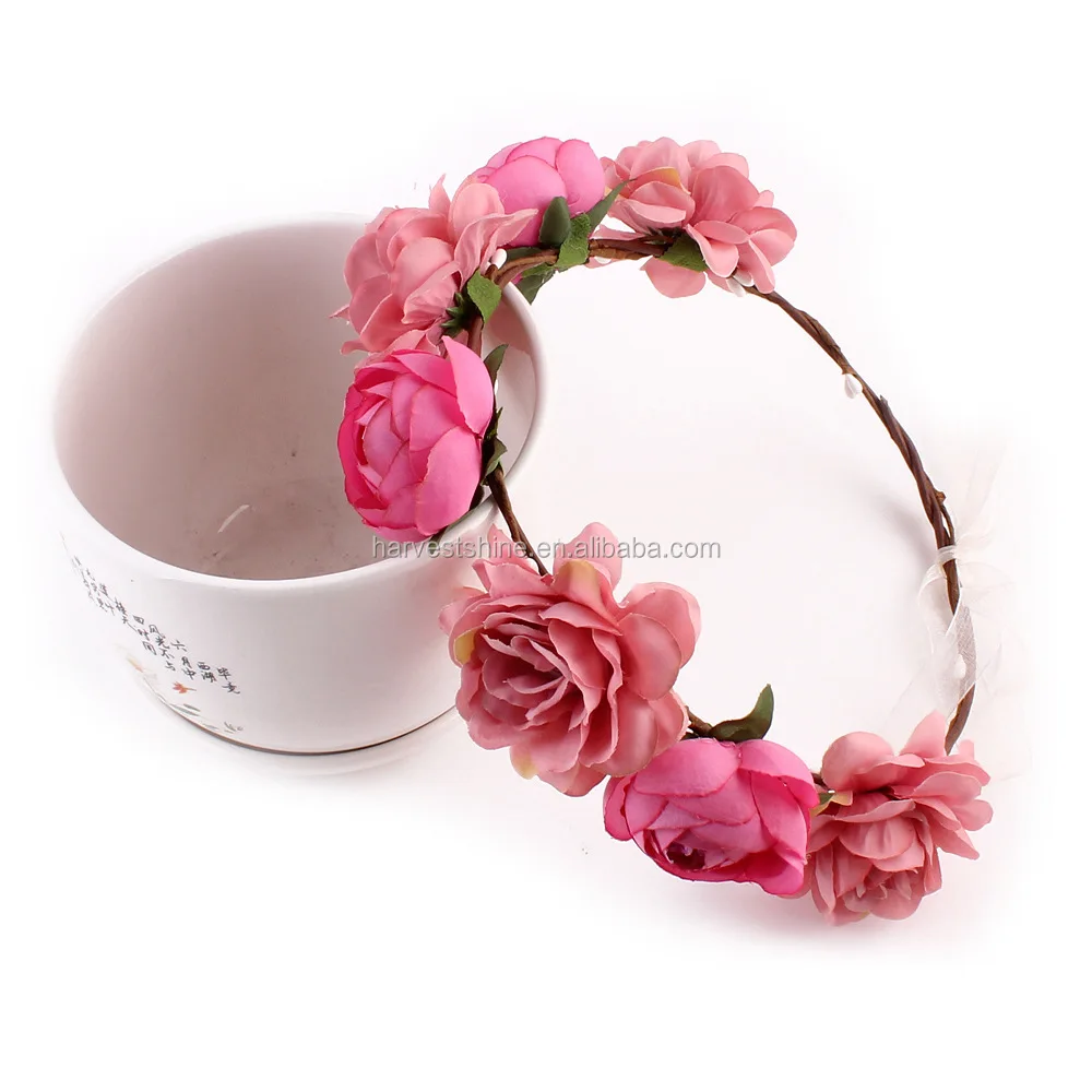 tiara flower crown