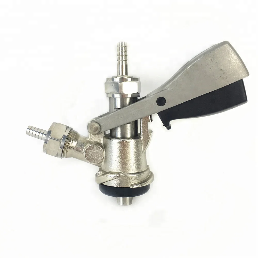 

Snake type keg coupler for sale, craft beer faucet s type,S coupler, Silver