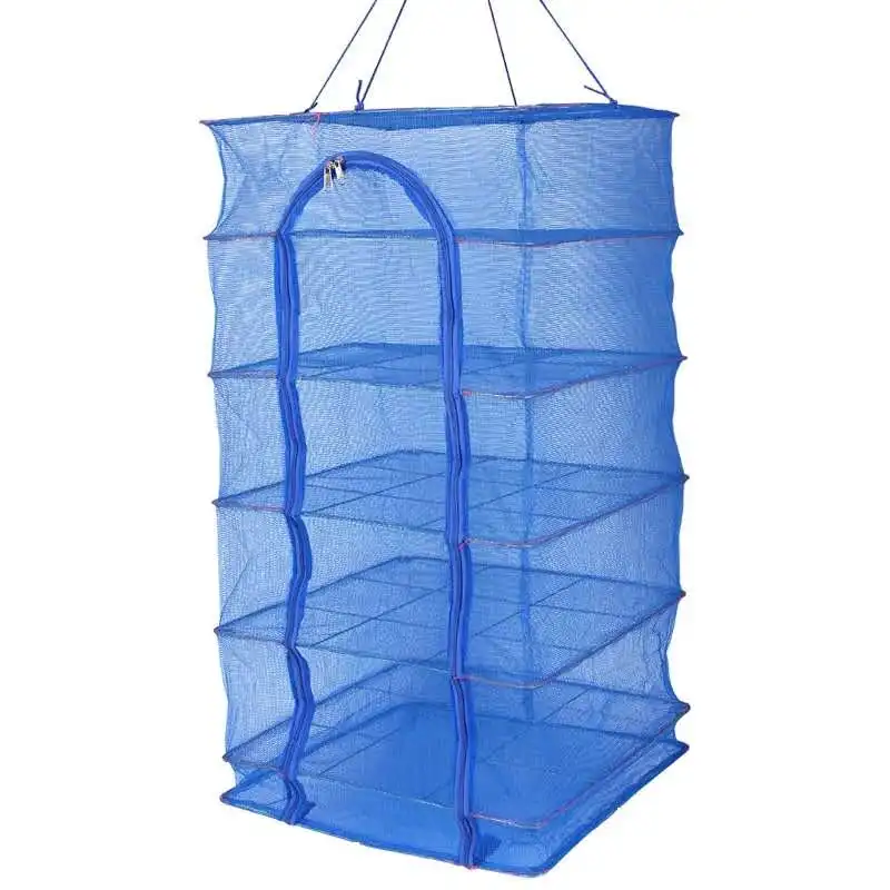 

Free Sample For Fish Fish Drying Net Herb Drying Net, Blue