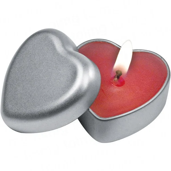 Heart Shaped Candle Tin Box Metal Candle Tin Candle Containers Buy