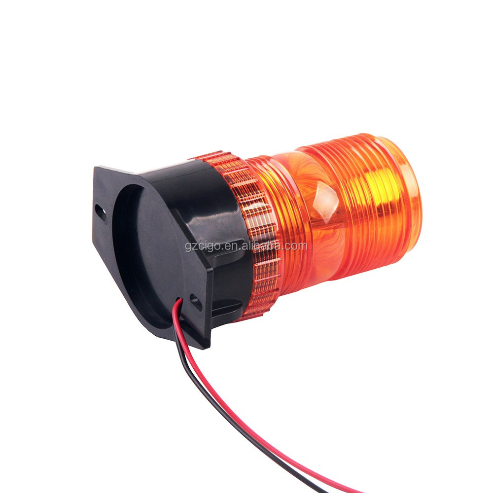 Led018 Yellow Beacon Led 1230w 6w Led Strobe Light Amber 1 Strobe