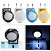 LED Night Light Lamp With Sensor 0.7W Mini Induction Control LED Kids Bedroom Bedside Bed Wall Lamp AC100-240V EU Plug