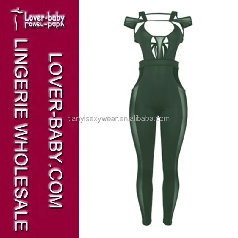 

high fashionable ladies polyester jumpsuits spandex L55218-2, N/a