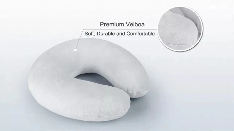 Ergonomic Foldable Comfort Custom Best Car Orthopedic U Shape Soft Neck Rest Support Memory Foam Travel Pillow For Airplane