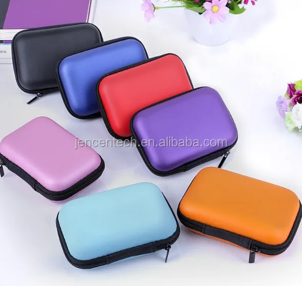 

hot sale portable Custom tool box power bank EVA carrying case EVA zipper case, Black, blue, sky blue, orange, pink