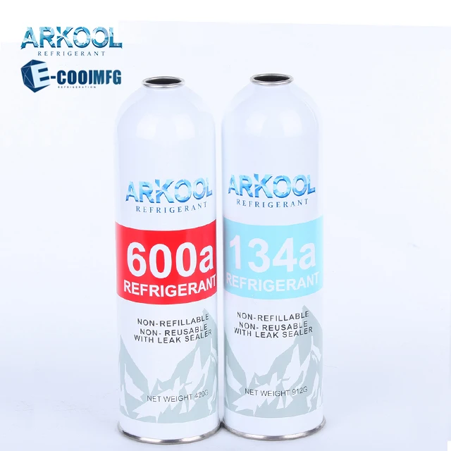 Factory wholesale 99.9% purity gas price refrigerant gas r134a r410a r290 refrigerant gas