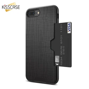 Silicone Card Slot Phone Case iPhone