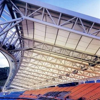 Outdoor Steel Metal Truss Roof Stadium Membrane Structure 