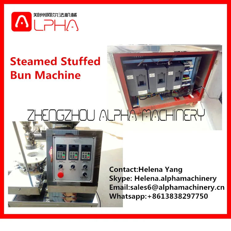 
Economic momo making machine frozen steamed bun 