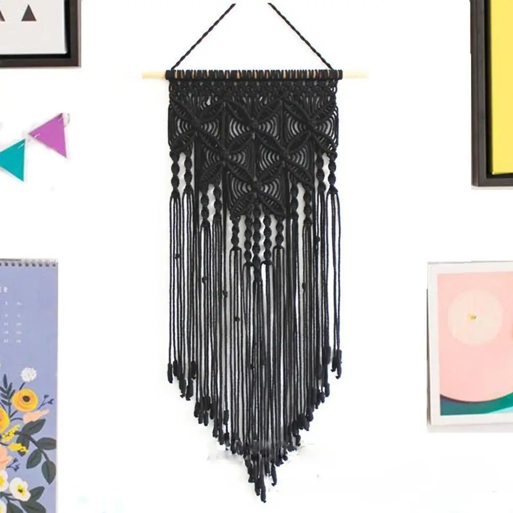 

Home decorating Natural Cotton Handmade macrame wall hanging