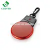 Round shape 2 led plastic mini led flashlight keychain
