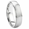 Fashion carbon brushes slip cobalt chrome engagement ring