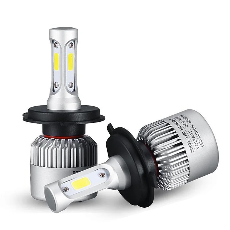 Auto parts good quality 8000LM led car lamp 9005 9006 h13 h4 9007 new converting halogen to led headlights