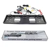 EU licence frame plate Car Reverse Parking Assist Sensor without display