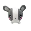 Gray Sweet Colors 9CM Key Chain Toys Plush Stuffed Animal Small Doll