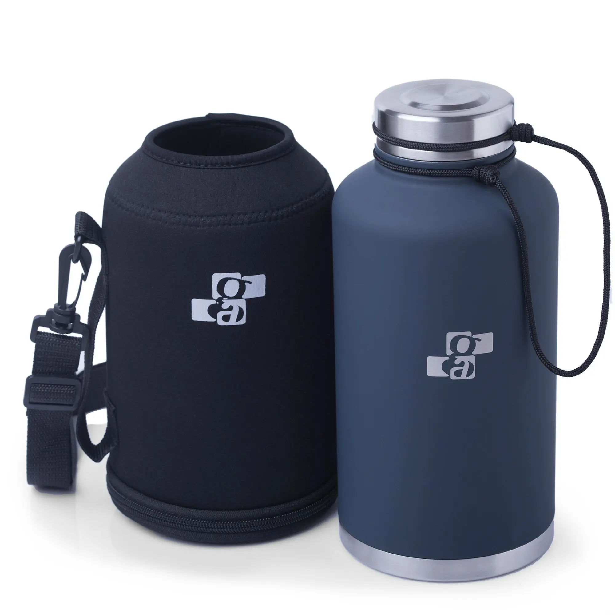 Insulated Classic Stainless Rhino Zing Stainless Steel Water Bottle and