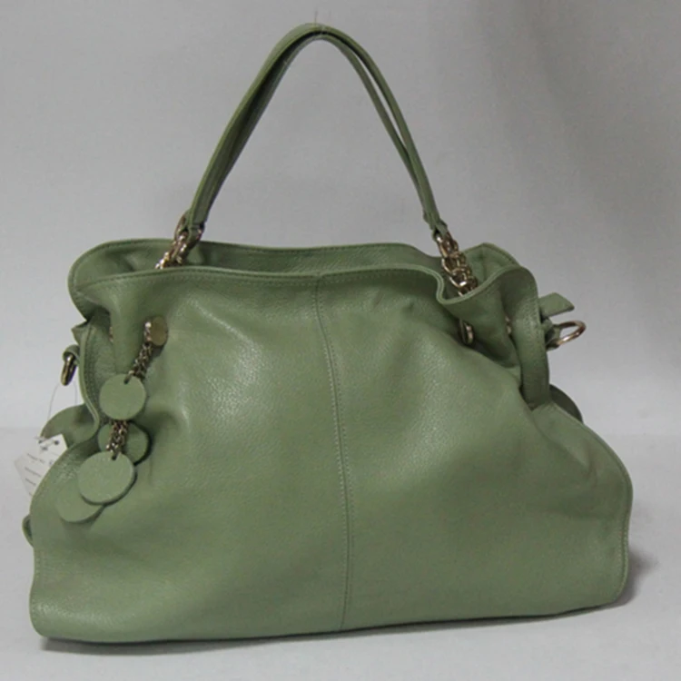 2018 Fashion Woman Green Handbags Leather Handbag - Buy Leather Handbag