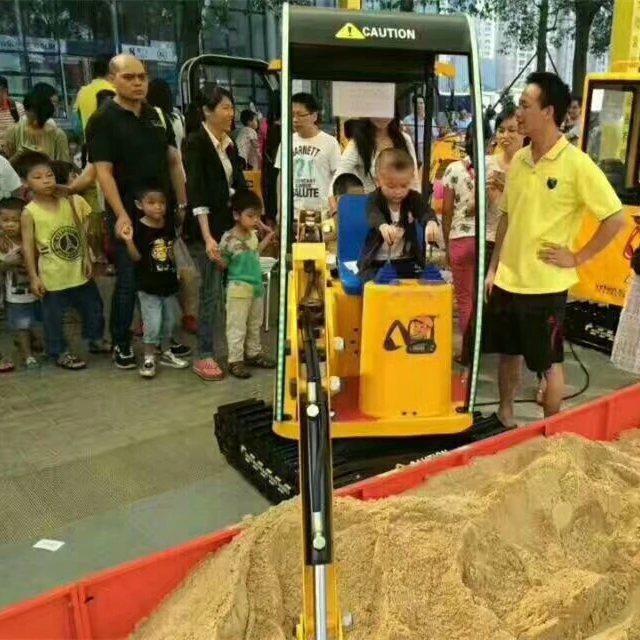 

CE quality children toy excavator/children ride on kids sand digger, Customized
