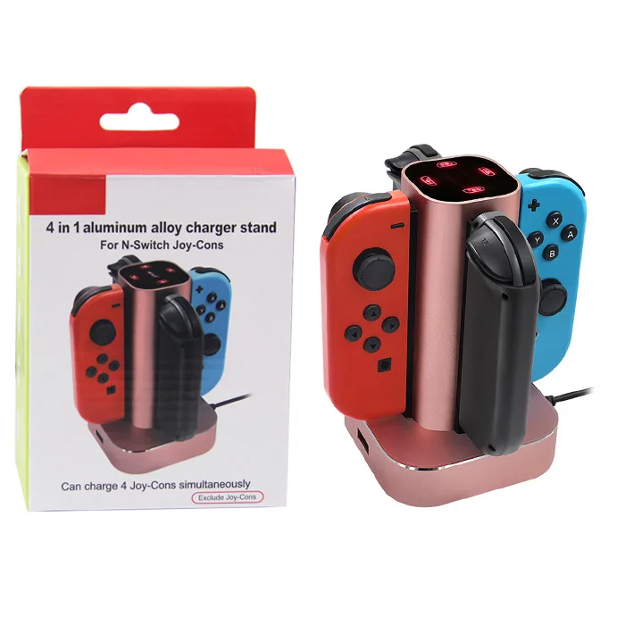 New Product Game Accessories For Nintendo Switch 4 in 1 Joy-con Controller Charger