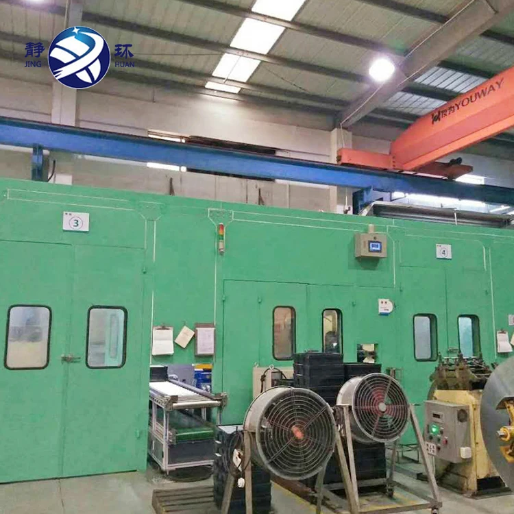 
Pure Green Large Size Punch Press Conjoined Soundproof Cover enclose 