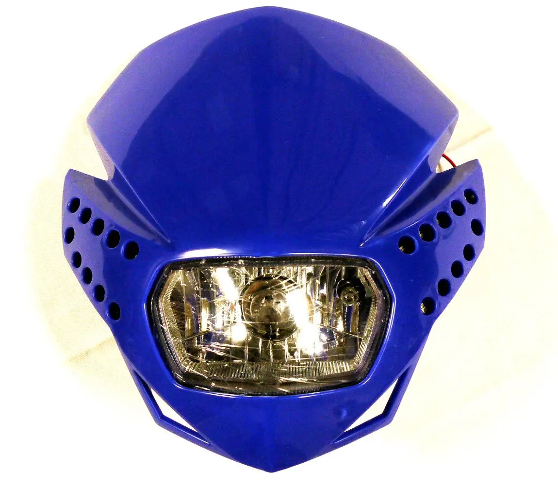 Motorcycle Motocross Supermoto Universal Led Headlight 