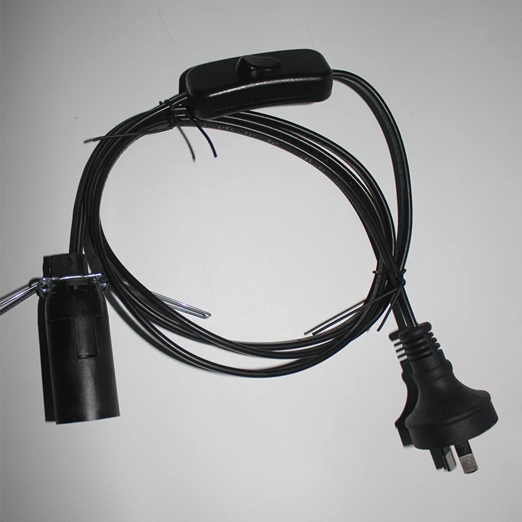 Australian Saa Approval E14 E27 Lamp Holder Power Extension Cable Salt