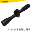 Hunting reflescope MARCOOL EVV 4-14X44 side focus first focal plan RIFLE SCOPE of reticle scope for air soft gun weapon