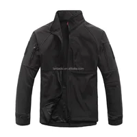 

Wholesale Men's Softshell Jacket Black Breathable Military Tactical Hunting Jacket