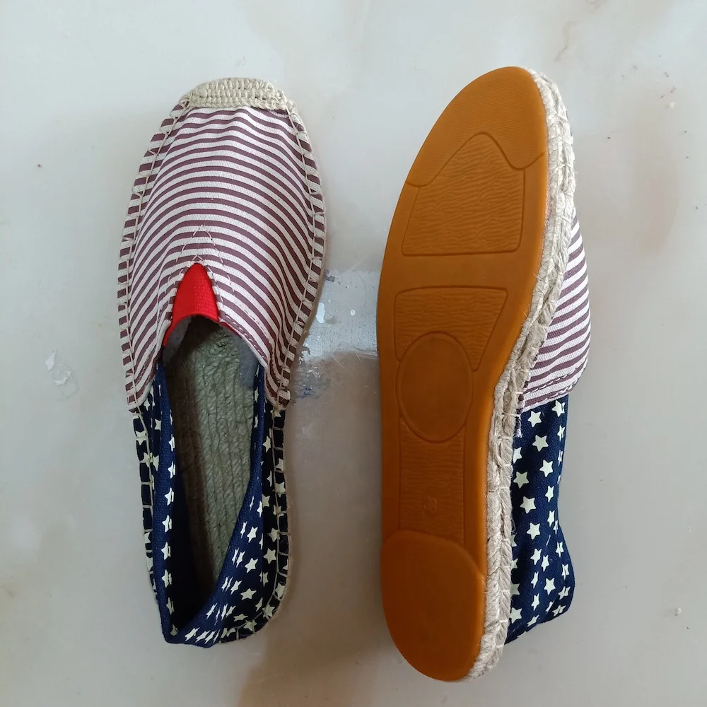 

Unisex Gender hemp rubber sole Feature Safety Shoes
