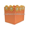 Eco friendly handmade cute wool felt spring flower basket storage in bulk made in China
