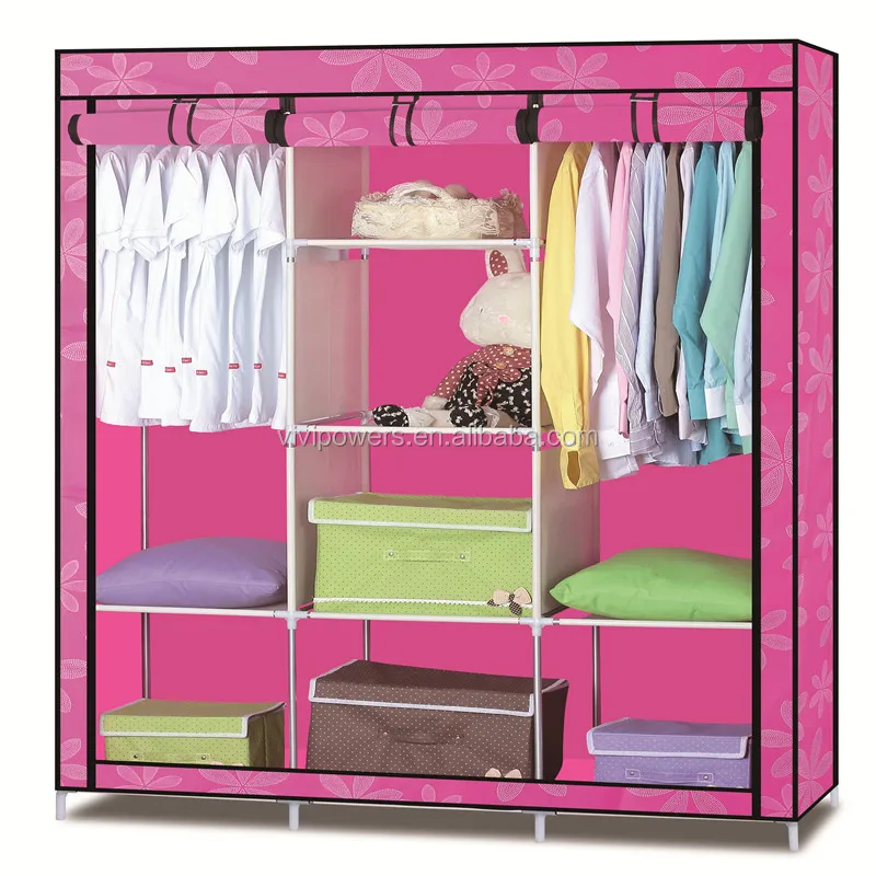 Cheap Portable Clothes Fabric Wardrobe Buy Fabric Wardrobe