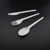 Corn Starch Biodegradable Cutlery Plastic PLA Cutlery Compostable Fork Spoon Knife Wholesale