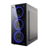 Wholesale Latest NEWEST Cheapest Custom Unique Luxury PC Casing Gaming Computer Case with RGB Light Strip