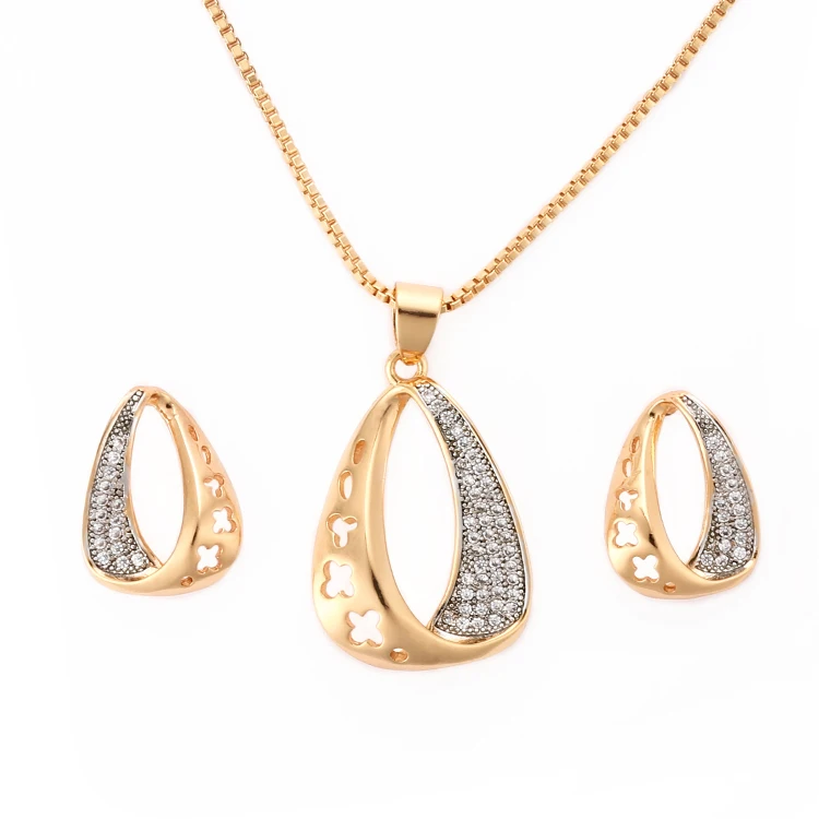 

Dubai Gold Jewelry Set / Wedding Jewellery Designs For Women