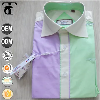 camisa de colores para hombre