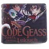 Good Quality Code Geass PU Leather Money Bag Short Bifold Wallets Fancy Men Card Holder Pocket