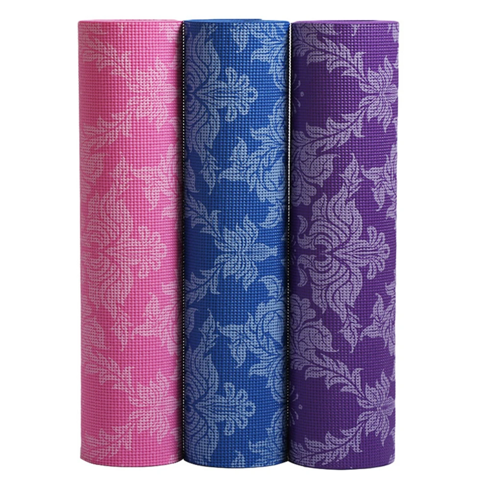 

Factory Direct Supply Thick PVC Yoga Mat 10-20mm Nbr 8mm Tpe 10mm Eva Yoga Mat, Pink,blue,black,purple etc or customizable