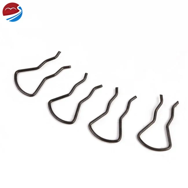 Custom Spring Steel Wire Forms U Shaped Spring Clips For Home Appliance