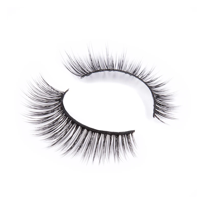 

Alibaba Best Sellers 3D Silk Fiber Lashes, Natural black