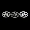 Chemical Corrosion Resistant Plastic Teller Rosette Ring