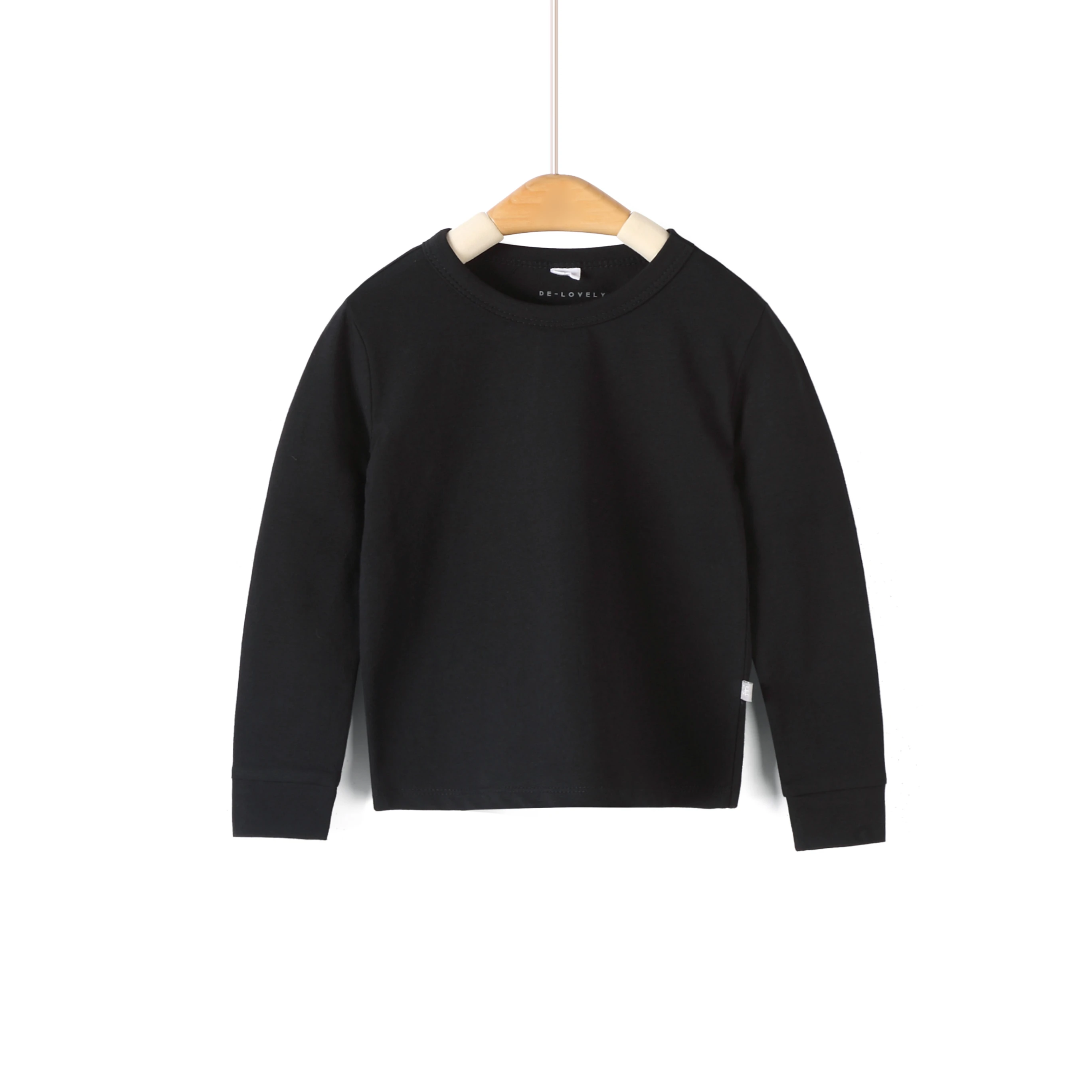 

Autumn Korean cotton baby bottoming shirt men's small children's round neck children's long-sleeved T-shirt, Picture