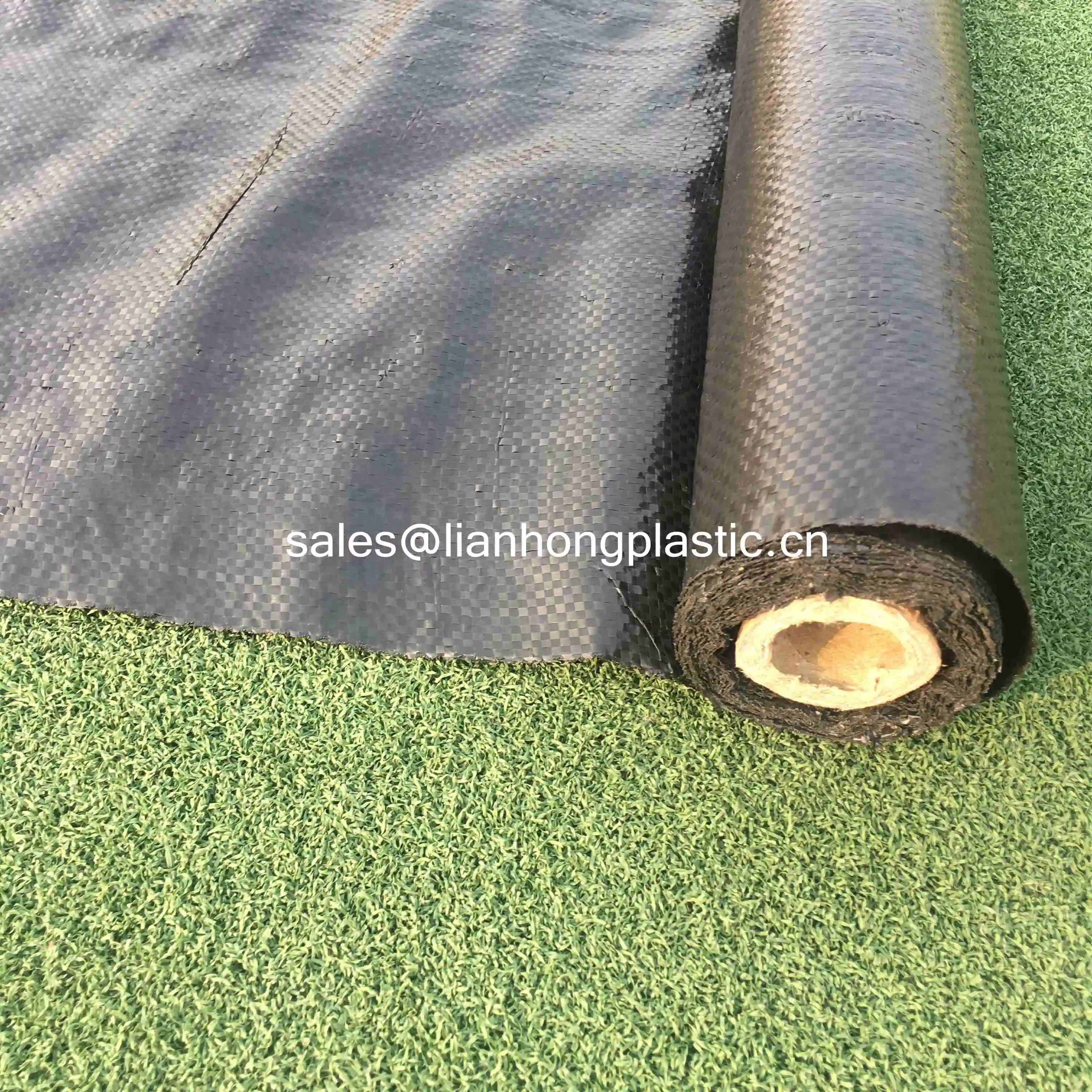 Uv Treated Plastic Agricultural Black Pp Woven Garden Weed Mat,70