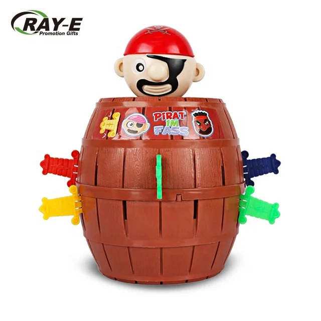 
Pirate Barrel Game, Pirate Novelty Toy Bucket Lucky Stab Toys, Adult Kids Pirate Bucket Truck Toy Party Game For Travel Party 