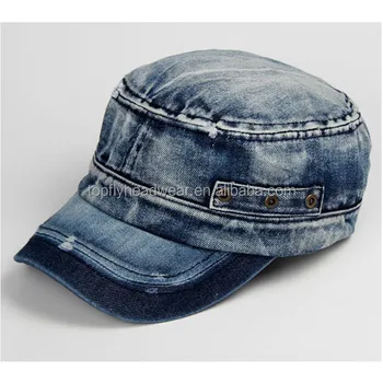 custom denim hats