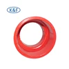 npt hydraulic fitting eccentric grooved reducer ductile iron fittings