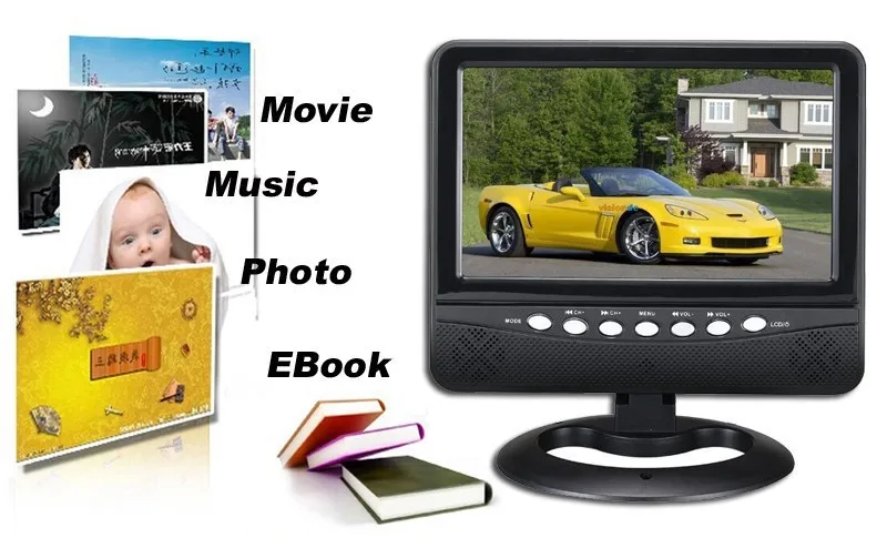 7 tft lcd atsc ntsc tv quotation