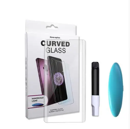 

s10 UV glass nano liquid full screen 5d curved tempered glass for samsung galaxy screen protector