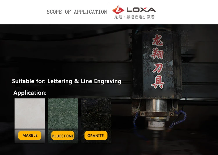 6MM Marble Granite CNC High Quality Diamond Engraving Bit Router Bit