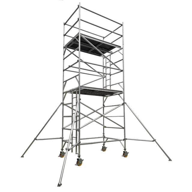 Wholesale Indoor Welding Folding Portable House Building Aluminium Mobile Scaffold