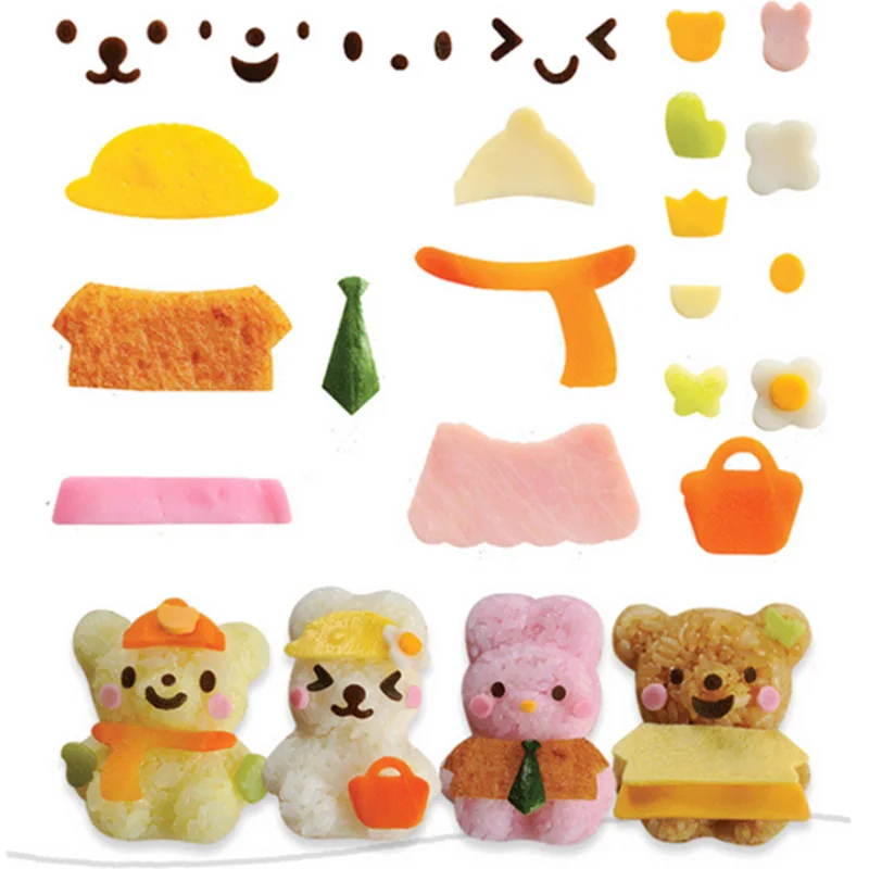 
Rabbit &bear Rice Maker Rice Mold Sushi Box 